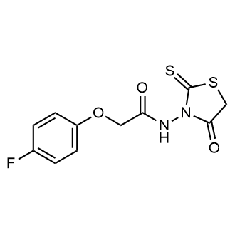 2-(4-Fluorophenoxy)-N-(4-oxo-2-thioxothiazolidin-3-yl)acetamide|CS-0563197