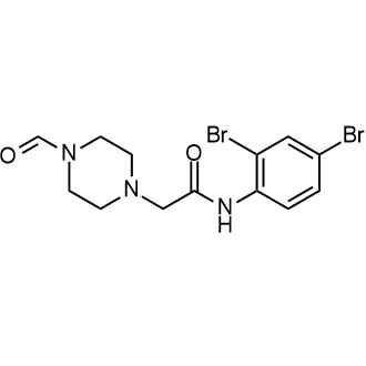 N-(2,4-dibromophenyl)-2-(4-formylpiperazin-1-yl)acetamide|CS-0563199