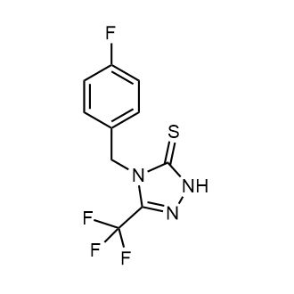 4-(4-Fluorobenzyl)-5-(trifluoromethyl)-2,4-dihydro-3H-1,2,4-triazole-3-thione|CS-0563225
