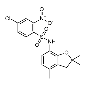 4-Chloro-2-nitro-N-(2,2,4-trimethyl-2,3-dihydrobenzofuran-7-yl)benzenesulfonamide|CS-0563230