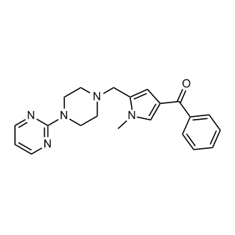 (1-Methyl-5-((4-(pyrimidin-2-yl)piperazin-1-yl)methyl)-1H-pyrrol-3-yl)(phenyl)methanone|CS-0563253