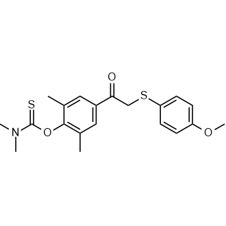 O-(4-(2-((4-methoxyphenyl)thio)acetyl)-2,6-dimethylphenyl) dimethylcarbamothioate|CS-0563300