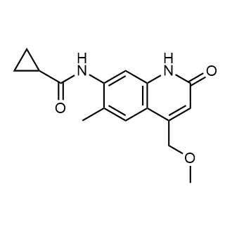 N-(4-(methoxymethyl)-6-methyl-2-oxo-1,2-dihydroquinolin-7-yl)cyclopropanecarboxamide|CS-0563377