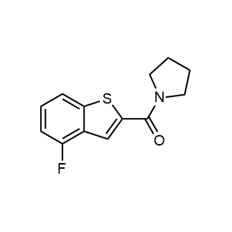 (4-Fluorobenzo[b]thiophen-2-yl)(pyrrolidin-1-yl)methanone|CS-0563420