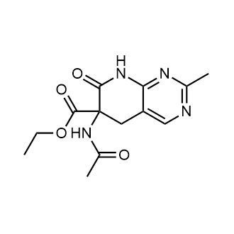 Ethyl 6-acetamido-2-methyl-7-oxo-5,6,7,8-tetrahydropyrido[2,3-d]pyrimidine-6-carboxylate|CS-0563478