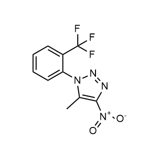 5-Methyl-4-nitro-1-(2-(trifluoromethyl)phenyl)-1H-1,2,3-triazole|CS-0563502