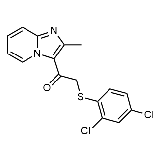 2-((2,4-Dichlorophenyl)thio)-1-(2-methylimidazo[1,2-a]pyridin-3-yl)ethan-1-one|CS-0563532