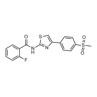 861208-04-0 | 2-Fluoro-N-(4-(4-(methylsulfonyl)phenyl)thiazol-2-yl ...