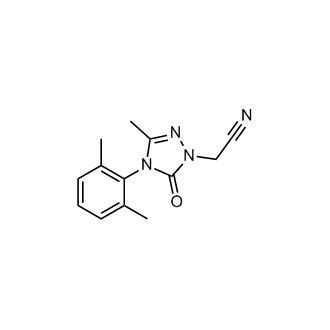 2-(4-(2,6-Dimethylphenyl)-3-methyl-5-oxo-4,5-dihydro-1H-1,2,4-triazol-1-yl)acetonitrile|CS-0563564
