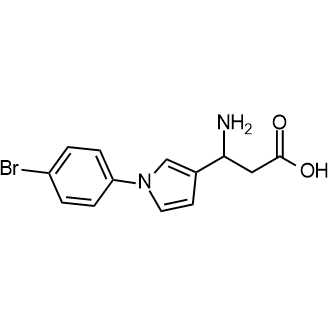3-Amino-3-(1-(4-bromophenyl)-1H-pyrrol-3-yl)propanoic acid|CS-0563588
