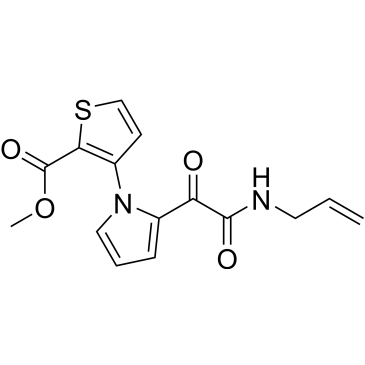 Methyl 3-(2-(2-(allylamino)-2-oxoacetyl)-1H-pyrrol-1-yl)thiophene-2-carboxylate|CS-0563613