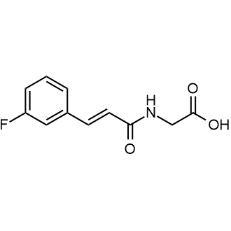 (E)-(3-(3-fluorophenyl)acryloyl)glycine|CS-0563672