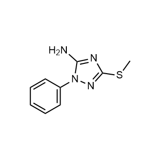 3-(Methylthio)-1-phenyl-1H-1,2,4-triazol-5-amine|CS-0563725