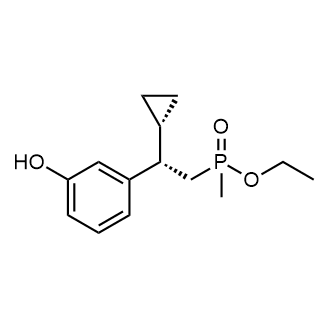 Ethyl ((S)-2-cyclopropyl-2-(3-hydroxyphenyl)ethyl)(methyl)phosphinate|CS-0563981