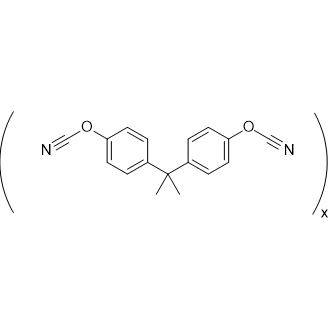 Cyanic acid, C,C′-[(1-methylethylidene)di-4,1-phenylene] ester, homopolymer|CS-0564101