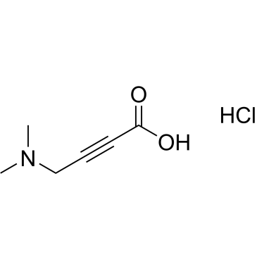 4-(Dimethylamino)but-2-ynoic acid hydrochloride|CS-0564430