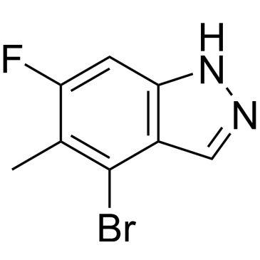 4-Bromo-6-fluoro-5-methyl-1H-indazole|CS-0564692