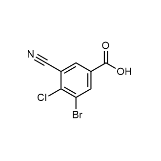 3-Bromo-4-chloro-5-cyanobenzoic acid|CS-0564803