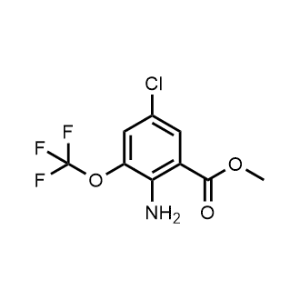 Methyl 2-amino-5-chloro-3-(trifluoromethoxy)benzoate|CS-0564817