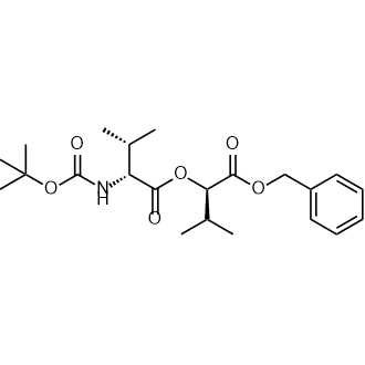 (R)-Benzyl 2-(((R)-2-((tert-butoxycarbonyl)amino)-3-methylbutanoyl)oxy)-3-methylbutanoate|CS-0564835