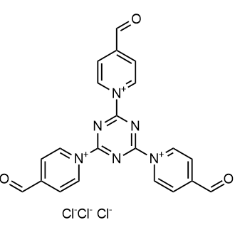 1,1',1''-(1,3,5-Triazine-2,4,6-triyl)tris(4-formylpyridin-1-ium) chloride|CS-0564917