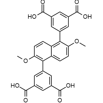 5,5'-(2,6-Dimethoxynaphthalene-1,5-diyl)diisophthalic acid|CS-0564966