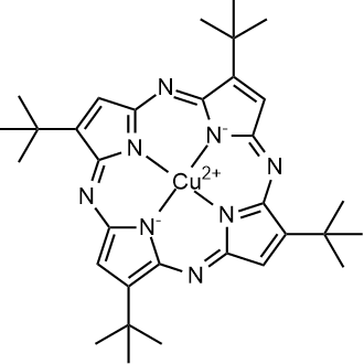 Copper, [2,7,12,17-tetrakis(1,1-dimethylethyl)-21H,23H-porphyrazinato(2-)-κN21,κN22,κN23,κN24]-, (SP-4-1)-|CS-0564982
