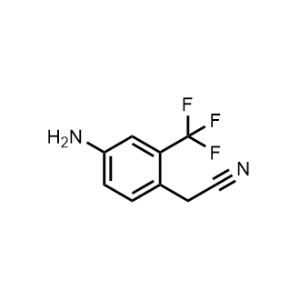 2-(4-Amino-2-(trifluoromethyl)phenyl)acetonitrile|CS-0565339