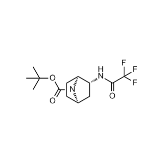 (1S,2R,4R)-tert-Butyl 2-(2,2,2-trifluoroacetamido)-7-azabicyclo[2.2.1]heptane-7-carboxylate|CS-0565370