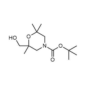 tert-Butyl 2-(hydroxymethyl)-2,6,6-trimethylmorpholine-4-carboxylate|CS-0565396