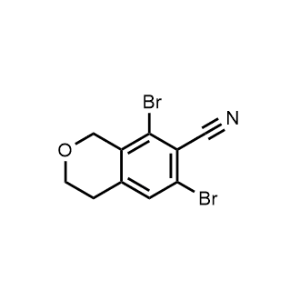 6,8-Dibromoisochromane-7-carbonitrile|CS-0565489