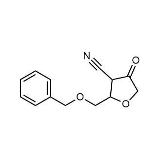 2-((Benzyloxy)methyl)-4-oxotetrahydrofuran-3-carbonitrile|CS-0565586