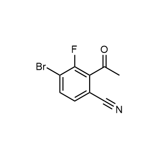 2-Acetyl-4-bromo-3-fluorobenzonitrile|CS-0565685