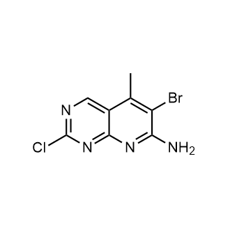 6-Bromo-2-chloro-5-methylpyrido[2,3-d]pyrimidin-7-amine|CS-0565726