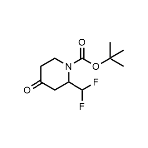 tert-Butyl 2-(difluoromethyl)-4-oxopiperidine-1-carboxylate|CS-0566176