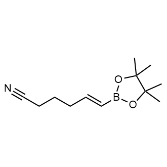 (E)-6-(4,4,5,5-Tetramethyl-1,3,2-dioxaborolan-2-yl)hex-5-enenitrile|CS-0566303