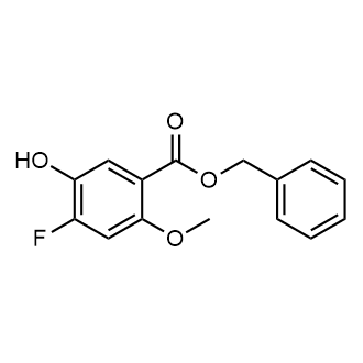 Benzyl 4-fluoro-5-hydroxy-2-methoxybenzoate|CS-0566333
