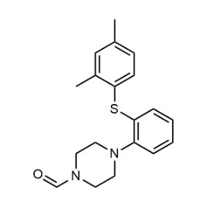 4-(2-((2,4-Dimethylphenyl)thio)phenyl)piperazine-1-carbaldehyde Vortioxetine Impurity|CS-0567013