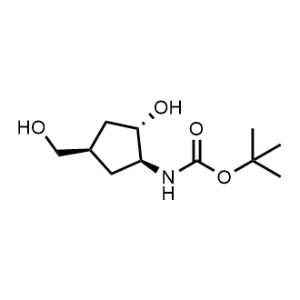 tert-Butyl ((1S,2S,4R)-2-hydroxy-4-(hydroxymethyl)cyclopentyl)carbamate|CS-0567058