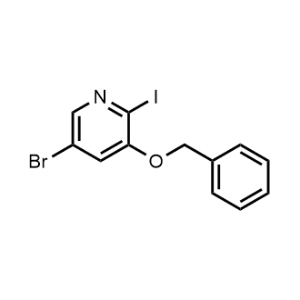 3-(Benzyloxy)-5-bromo-2-iodopyridine|CS-0567066