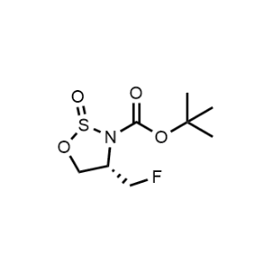 (4S)-tert-Butyl 4-(fluoromethyl)-1,2,3-oxathiazolidine-3-carboxylate 2-oxide|CS-0567192