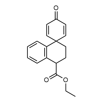 Ethyl 4-oxo-3',4'-dihydro-2'H-spiro[cyclohexane-1,1'-naphthalene]-2,5-diene-4'-carboxylate|CS-0567311