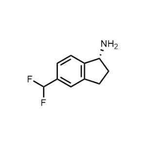 (R)-5-(Difluoromethyl)-2,3-dihydro-1H-inden-1-amine|CS-0567324
