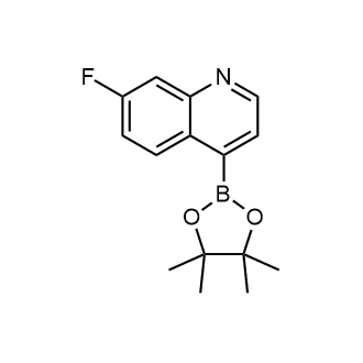 7-Fluoro-4-(4,4,5,5-tetramethyl-1,3,2-dioxaborolan-2-yl)quinoline|CS-0567382