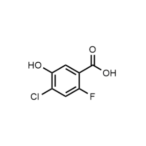 4-Chloro-2-fluoro-5-hydroxybenzoic acid|CS-0567441