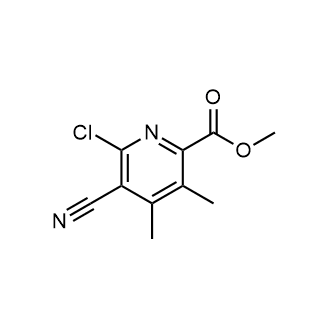 Methyl 6-chloro-5-cyano-3,4-dimethylpicolinate|CS-0567488