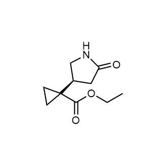 (S)-Ethyl 1-(5-oxopyrrolidin-3-yl)cyclopropanecarboxylate|CS-0567527