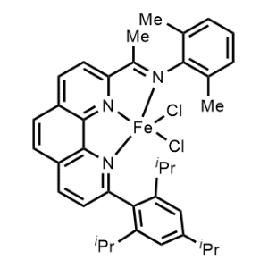 Iron, dichloro[2,6-dimethyl-N-[1-[9-[2,4,6-tris(1-methylethyl)phenyl]-1,10-phenanthrolin-2-yl-κN1,κN10]ethylidene]benzenamine-κN]-, (SP-5-13)-|CS-0567578
