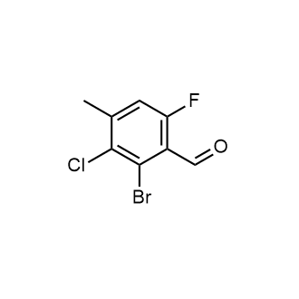 2-Bromo-3-chloro-6-fluoro-4-methylbenzaldehyde|CS-0567813