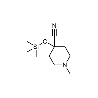 1-Methyl-4-((trimethylsilyl)oxy)piperidine-4-carbonitrile|CS-0567854